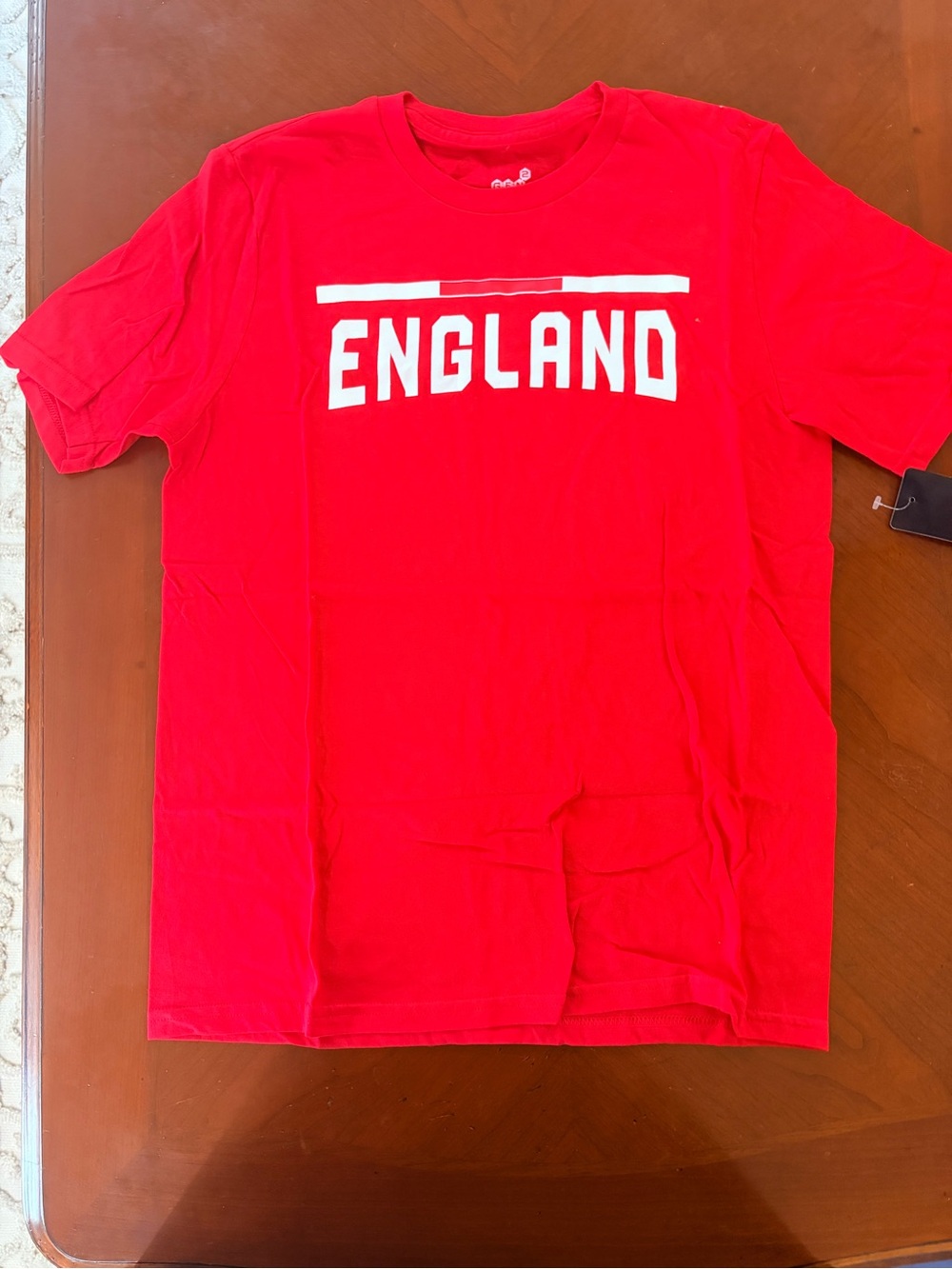 England Graphic Short Sleeve Tee - Red